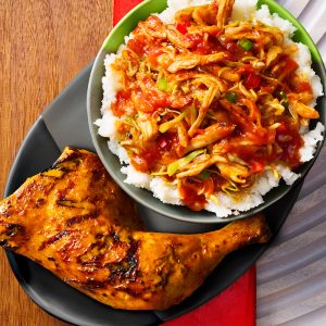 1/4 Chicken & Hotpot Pap Grande Meal